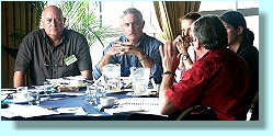 Representatives from the State (EPA & State Development), Townsville Port Authority (TPA), TCC and CoT Managers in the Economy Group discuss Sustainable Townsville.