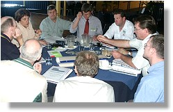 Deputy Mayor, Councillors, Managers, and representatives from Townsville Business, Industry and Government.