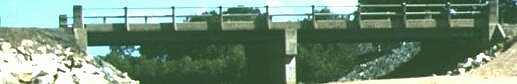 Click to enlarge - Bridge over Mundy Creek, at Rowes Bay