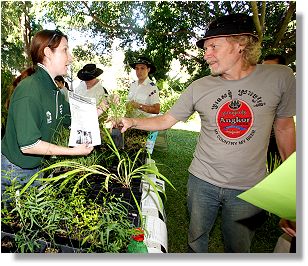 Greening Townsville Tree Give-Away display.