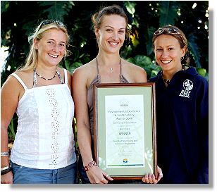 WINNER: Reef Check, Community Group Award: Coral Reef Monitoring and Volunteer Programme