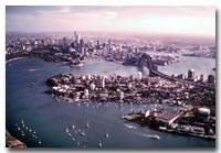 Sydney Harbour (source: Australia. DFAT, Overseas Information Branch)