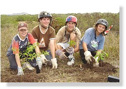 Everyone gets involved on National Tree Day