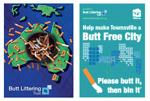 Australia is not your ashtray - Butt Free City