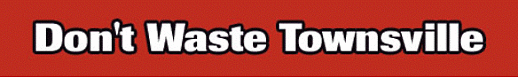 Don't Waste Townsville logo - Click to read the strategy document