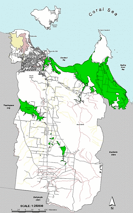 Wetlands map