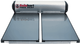 Roof Mounted Solar Hot Water Installation