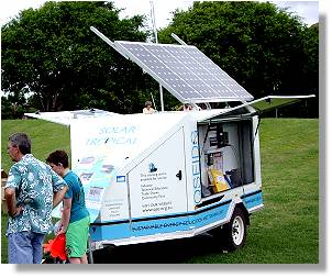 Solar Energy Display Trailer