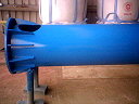 the tower being painted <span class="style3">with 