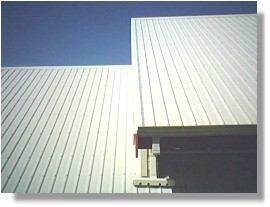 Peak air conditioning loads in buildings with galvanised roof can be four times as large as for a white roof